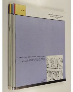 käytetty teos Arkkitehtuurikilpailuja 1-9/1986 ( Nro 4 & 5 puuttuu)