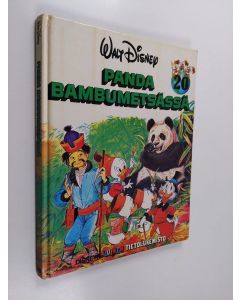 Kirjailijan Walt Disney käytetty kirja Panda bambumetsässä