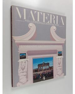 käytetty kirja Materia 4 : Rivista d'architettura = An Architectural Review