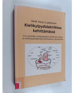 Kirjailijan Heidi Harju-Luukkainen käytetty kirja Kielikylpydidaktiikkaa kehittämässä : 3-6-vuotiaiden kielikylpylasten kielellinen kehitys ja kielikylpydidaktiikan kehittäminen päiväkodissa