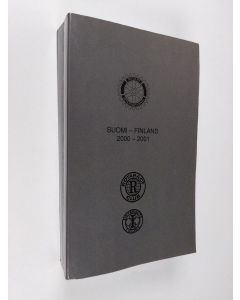 käytetty kirja Rotary matrikkeli - matrikel 2000-2001 : piirit 1380, 1390, 1400, 1410. 1420, 1430