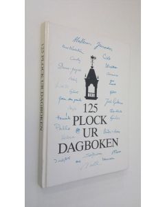 Kirjailijan av Erik Appel käytetty kirja 125 plock ur Dagboken