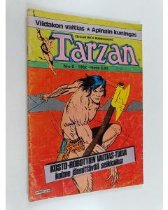 Kirjailijan Edgar Rice Burroughs käytetty teos Tarzan 8/1982