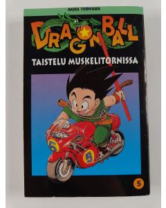 Kirjailijan Akira Toriyama käytetty kirja Dragon ball 5 - Taistelu Muskelitornissa