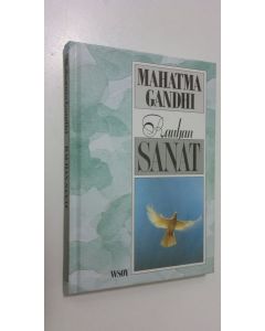 Kirjailijan Mohandas Gandhi käytetty kirja Rauhan sanat