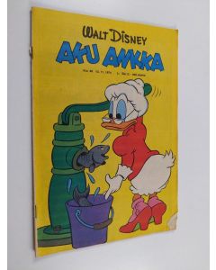 Kirjailijan Walt Disney käytetty teos Aku Ankka 46/1974