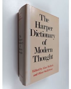 Kirjailijan Alan Bullock & Oliver Stallybrass käytetty kirja The Harper Dictionary of Modern Thought
