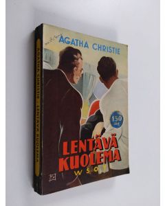 Kirjailijan Agatha Christie käytetty kirja Lentävä kuolema