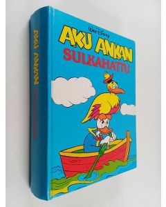 Kirjailijan Walt Disney käytetty kirja Aku Ankan sulkahattu