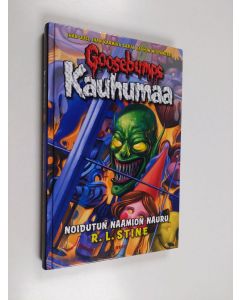 Kirjailijan R. L. Stine käytetty kirja Goosebumps Kauhumaa 4 : Noidutun naamion nauru