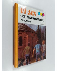 Kirjailijan P-J. Bonzon käytetty kirja Vi sex och tavelmysteriet
