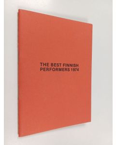 Kirjailijan Juhani Jalava käytetty teos The Best finnish performers 1974