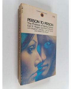 Kirjailijan Carl R. Rogers käytetty kirja Person to person : the problem of being human : a new trend in psychology