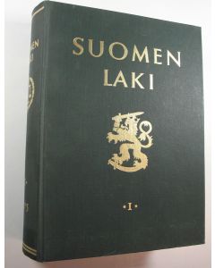 käytetty kirja Suomen laki 1975 1