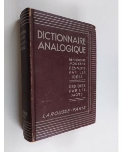 Kirjailijan M. Charles Maquet käytetty kirja Dictionnaire analogique