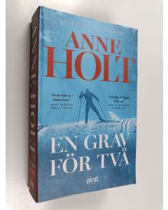 Kirjailijan Anne Holt käytetty kirja En grav för två