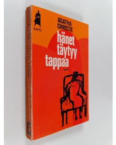 Kirjailijan Agatha Christie käytetty kirja Hänet täytyy tappaa