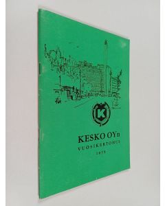 käytetty teos Kesko OY:n vuosikertomus vuodelta 1959