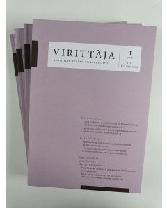 käytetty kirja Virittäjä vuosikerta 2017 (nrot 1-4)