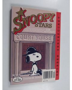 Kirjailijan Charles M. Schulz käytetty kirja Snobben som advokat