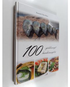 Kirjailijan Kenneth Oker-Blom käytetty kirja 100 haukireseptiä = 100 gäddrecept