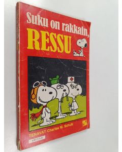 Kirjailijan Charles M. Schulz käytetty kirja Suku on rakkain, Ressu