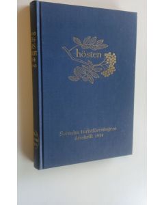 Kirjailijan Olof Thaning käytetty kirja Svenska Turistföreningens årsskrift 1954