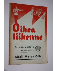 Kirjailijan O. Kosonen käytetty kirja Oikea liikenne