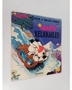 Kirjailijan Goscinny & Uderzo käytetty teos Idefix kelkkailee
