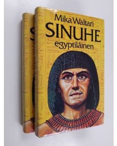 Kirjailijan Mika Waltari käytetty kirja Sinuhe egyptiläinen 1-2  : viisitoista kirjaa lääkäri Sinuhen elämästä n. 1390-1335 eKr