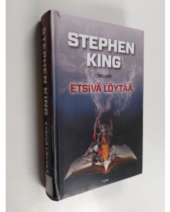 Kirjailijan Stephen King k&auml;ytetty kirja Etsiv&auml; l&ouml;yt&auml;&auml;