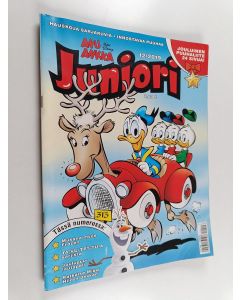 Kirjailijan Walt Disney käytetty teos Aku Ankka juniori 12/2019