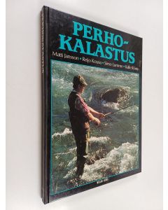 Kirjailijan Matti Jansson käytetty kirja Perhokalastus