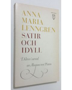 Kirjailijan Anna Maria Lenngren käytetty kirja Satir och Idyll