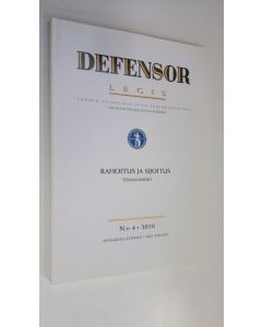 käytetty kirja Defensor legis n:o 4/2010