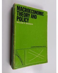 Kirjailijan William H. Branson käytetty kirja Economic Principles - Macroeconomic Theory and Policy