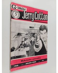 käytetty teos G-mies Jerry Cotton 5/1968 : Mahalasku sementtiin