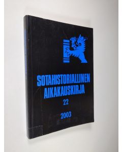 käytetty kirja Sotahistoriallinen aikakauskirja 22