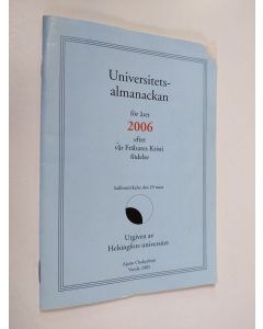 käytetty teos Universitets almanackan för året 2006 efter vår Frälsares Kristi födelse