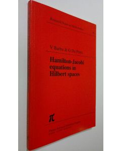 Kirjailijan Viorel Barbu käytetty kirja Hamilton-Jacobi equations in Hilbert spaces