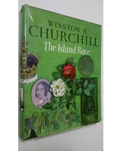 Kirjailijan Winston S. Churchill käytetty kirja The Island Race
