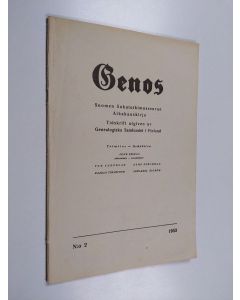 käytetty teos Genos 2/1953