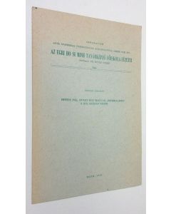 Kirjailijan Bohony Nandor käytetty teos Hoitsy pal, avagy egy magyar "imperialista" a XIX. Szazad vegen