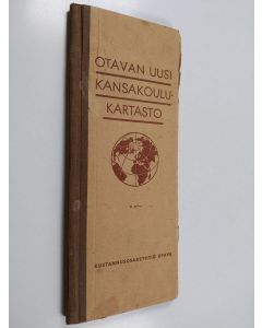käytetty kirja Otavan uusi kansakoulukartasto
