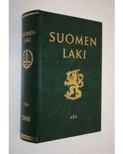käytetty kirja Suomen laki 2008 osa 1