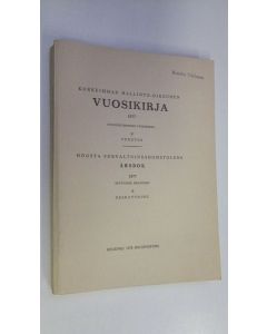 käytetty kirja Korkeimman hallinto-oikeuden vuosikirja 1977 B, Verotus