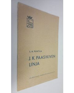 Kirjailijan L. A. Puntila käytetty teos J K Paasikiven linja