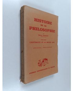 Kirjailijan Émile Bréhier käytetty kirja Histoire de la philosophie