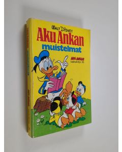 Kirjailijan Walt Disney käytetty kirja Aku Ankan muistelmat