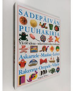 Kirjailijan Angela Wilkes käytetty kirja Sadepäivän puuhakirja